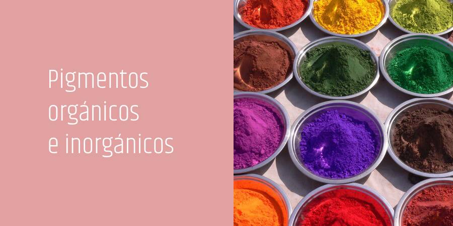 Pigmentos orgánicos e inorgánicos